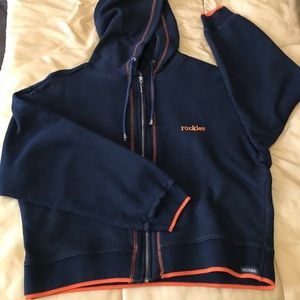 RARE Vintage 90’s Rockies cropped sweatshirt